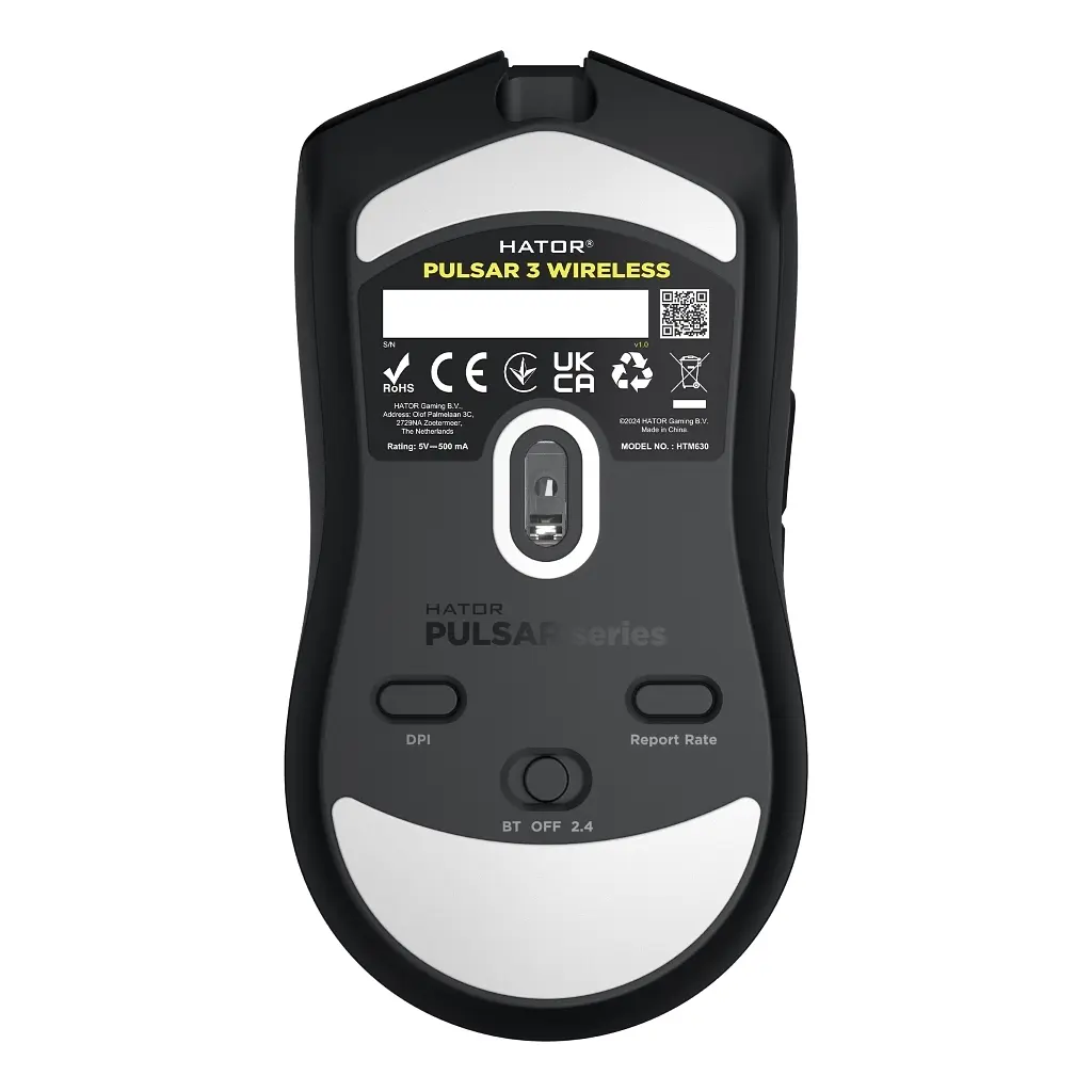 Мишка Hator Pulsar 3 Wireless Black (HTM630) - фото 5
