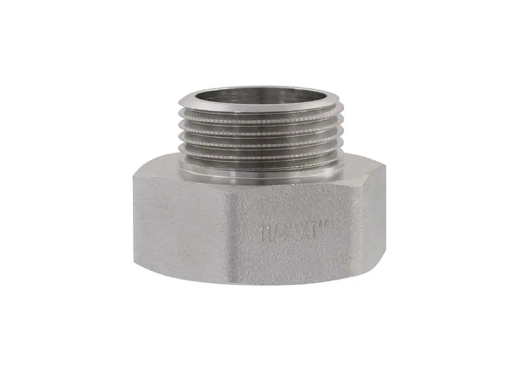 Перехідник RAFTEC 1 1/4"В х 1"З ВЗ, DN32х25, нікель, P0403 - фото 3
