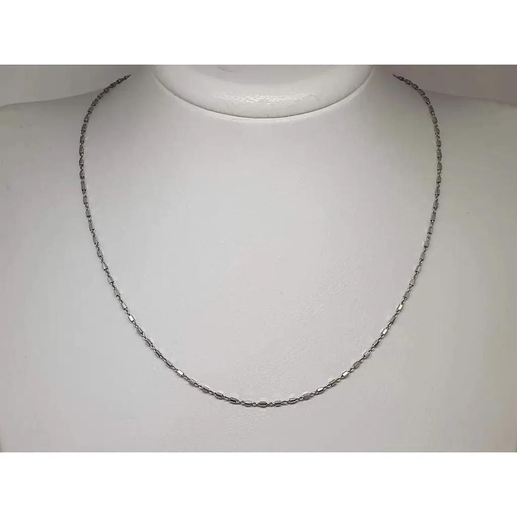 Срібний ланцюжок Silvex 925 (Якірне з вставками). 859Р 1/40 - фото 2