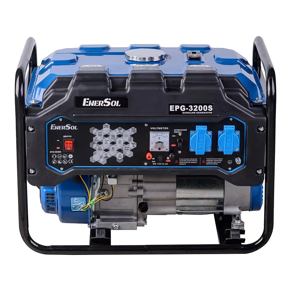 Генератор бензиновий 2.8 кВт EnerSol EPG-3200S (41-00460) - фото 2