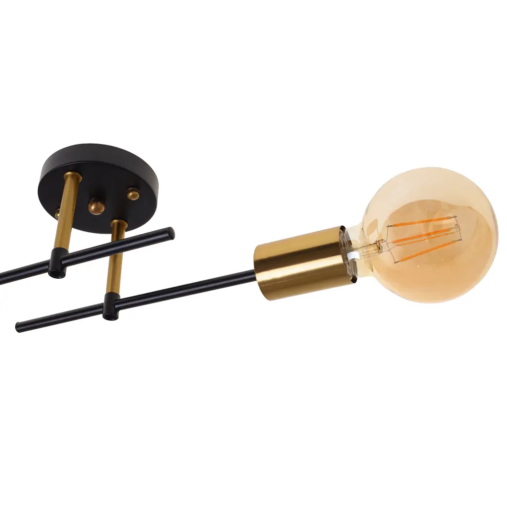 Люстра Brille потолочная лофт Е27 120W Cop (BL-695S/2) - фото 3