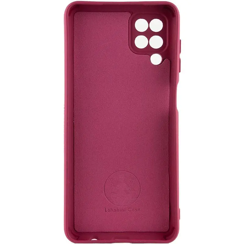 Чохол Ummi Silicone Cover Lakshmi Full Camera AA для Samsung Galaxy A12 Бордовий/Marsala - фото 2