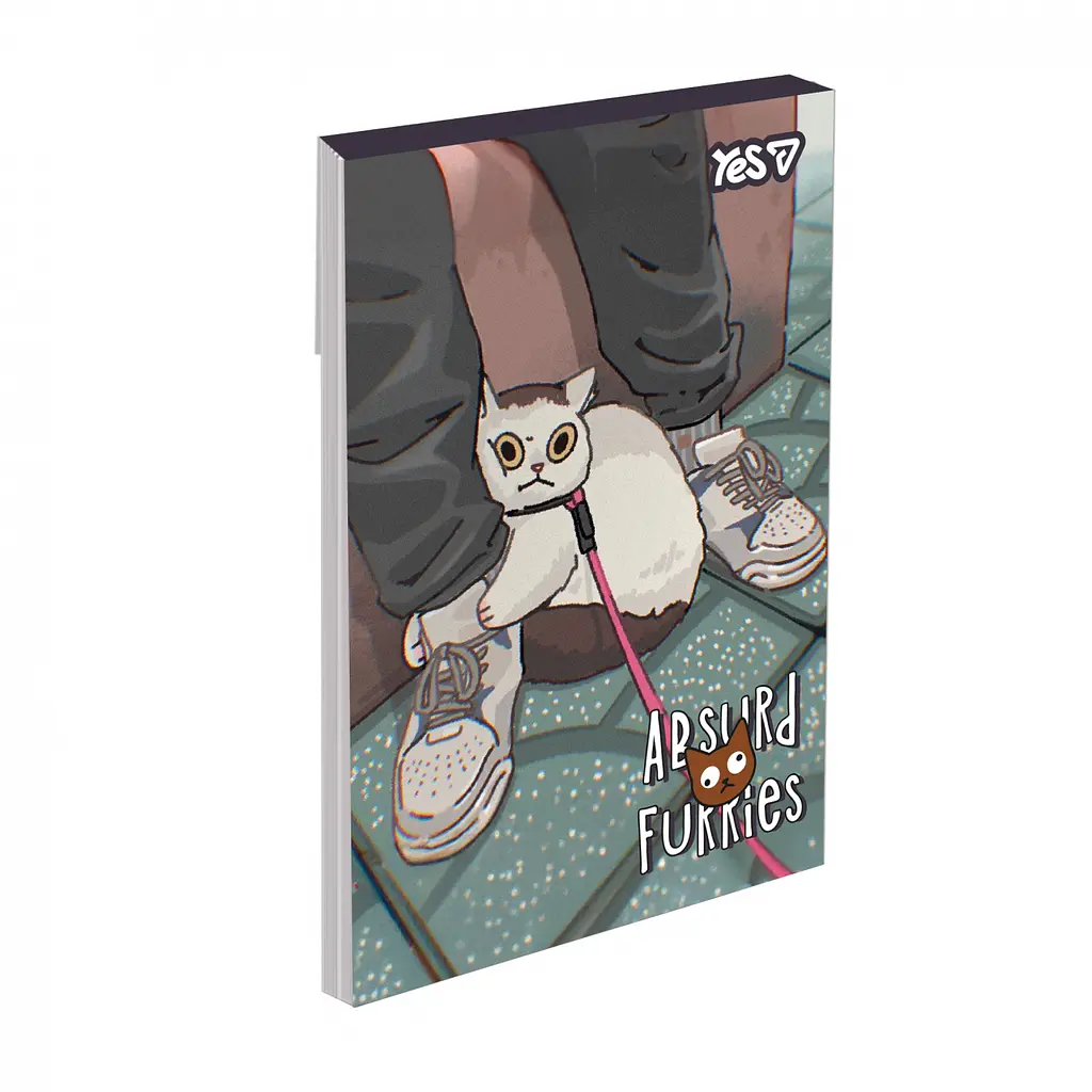 Блокнот Yes No Rulet Cuties А7 48 аркушів клітинка 1 шт. в асортименті (152575) - фото 8
