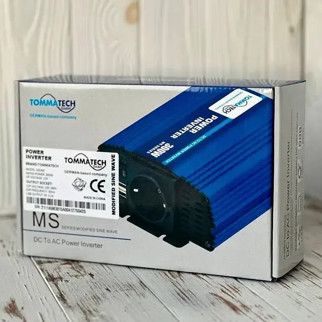 Автомобильный инвертор TommaTech MS-300 12V/220V 300W [29690] [108826] - фото 11