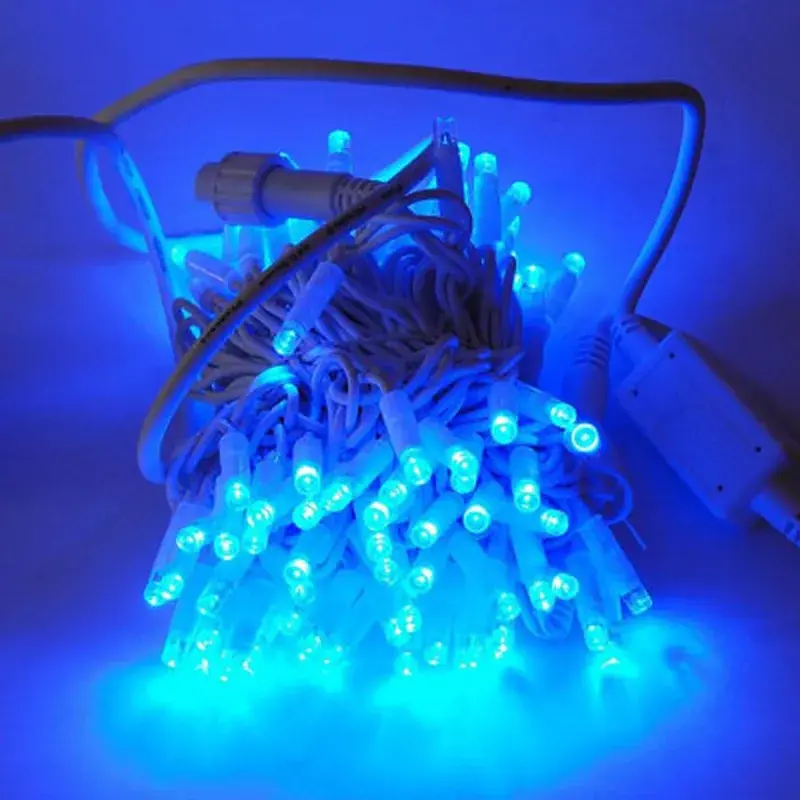 Гірлянда ColorWay IP65 10м 100Led блакитне світло (CW-GO-100L10BL) - фото 7