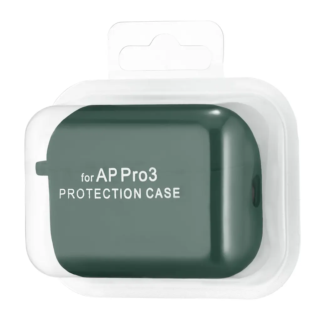 Чохол Silicone Case 2,5mm with microfiber for AirPods Pro 3 Needle Green - фото 2