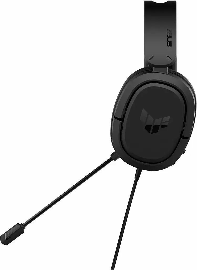Гарнитура Asus TUF Gaming H1 7.1 mini-jack/dual 3.5 мм 1.2м/1.2 м черный (90YH03A2-B1UA00) - фото 3