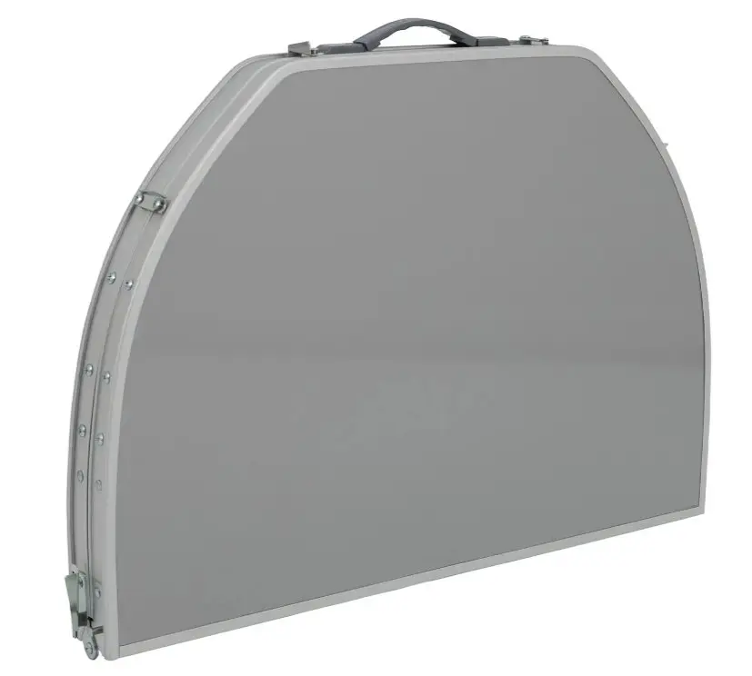 Стіл Bo-Camp Premium Oval 100x70 см Grey (1404424) (DAS303284) - фото 4
