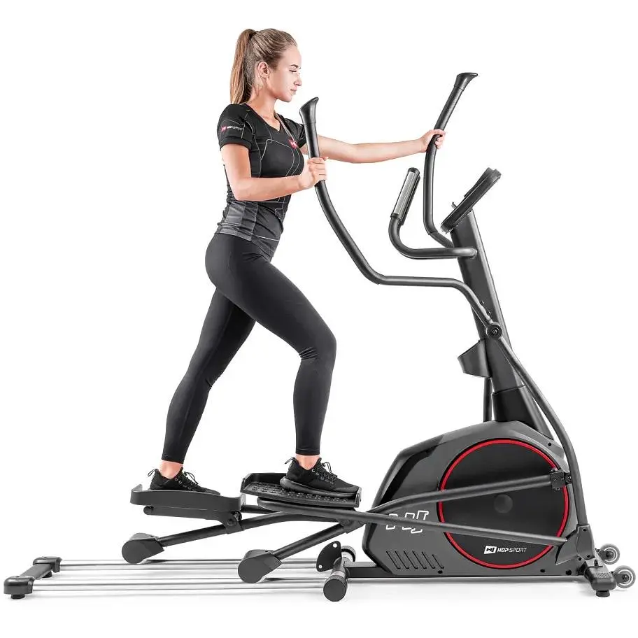 Орбітрек Hop-Sport HS-095CF Prizm електромагнітний сірий - фото 12