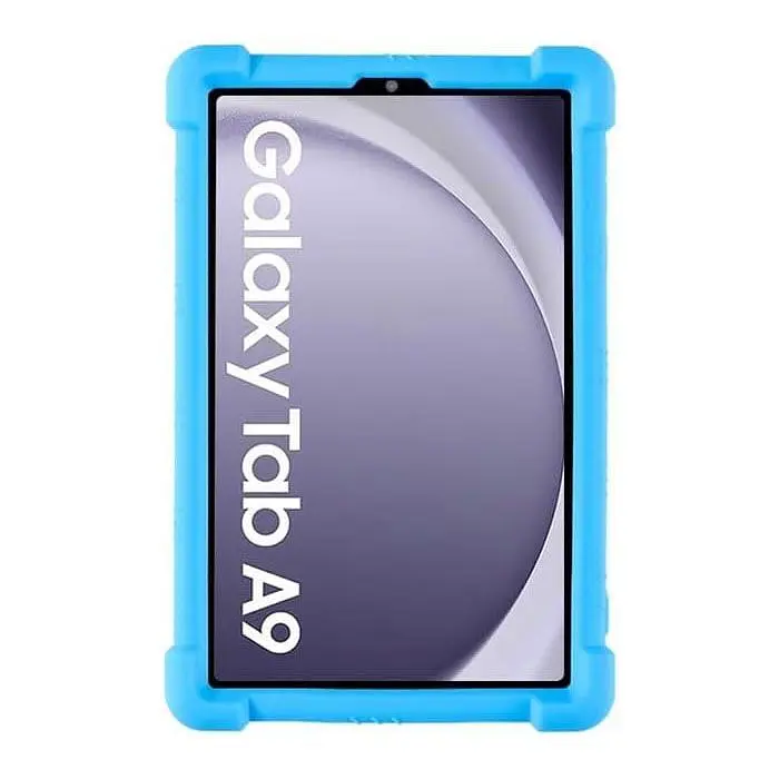 Чехол SoftGel Kids детский Samsung Galaxy Tab A9 SM X110 X115 Голубой - фото 5