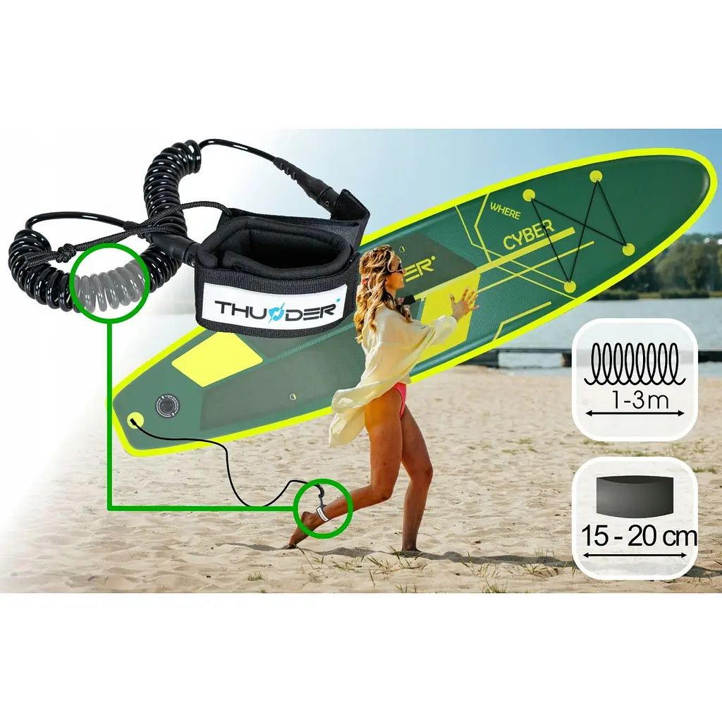 Надувна дошка SUP THUNDER Cyber 320 см з веслом - фото 5