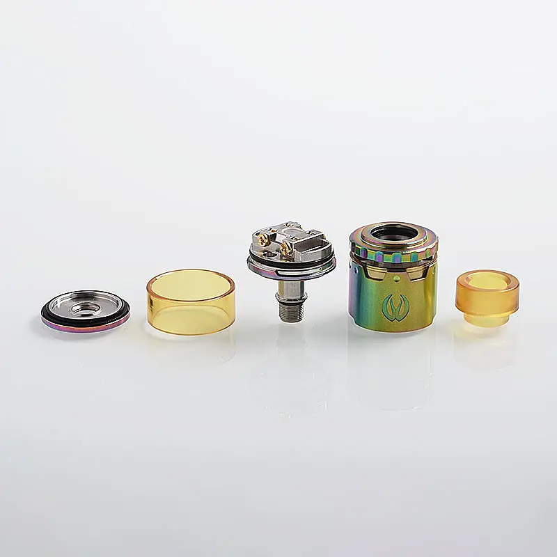 Дрип-атомайзер для вейпу Pyro V2 BF RDTA Rainbow (am201) - фото 4
