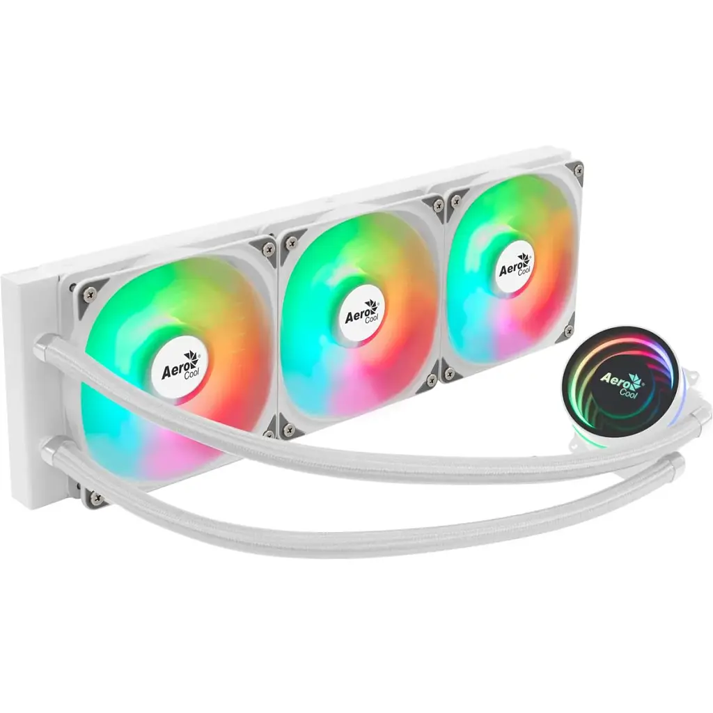 Система рідинного охолодження AeroCool Oasis L360 White (ACLA-OA36117.21)