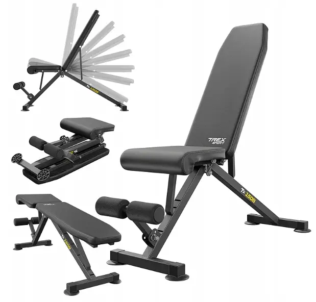 Набір Besport PowerPro гантелі 2х13,5кг з лавою TX-150B