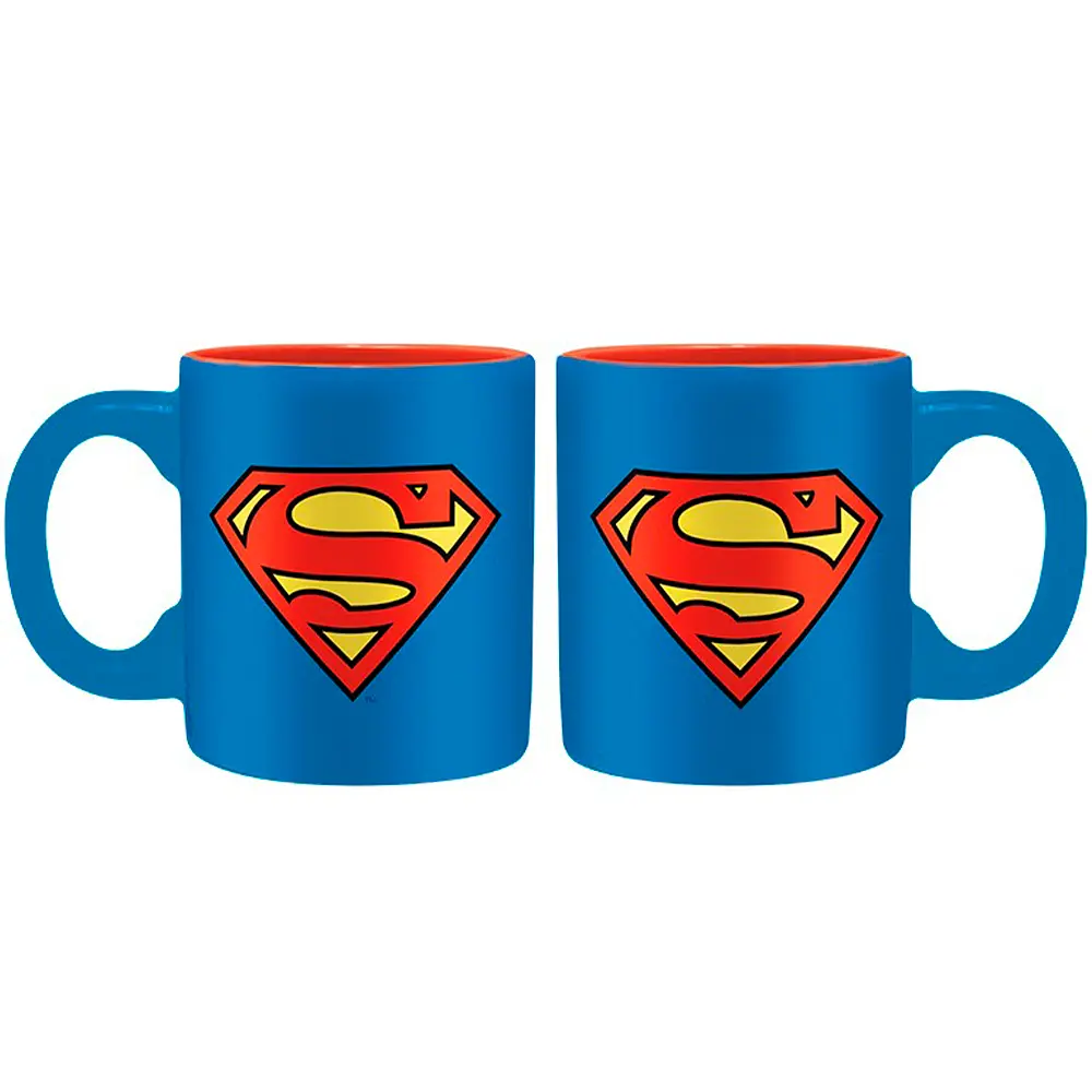 Подарочный набор DC Comics Superman стакан, рюмка, мини чашка - фото 2