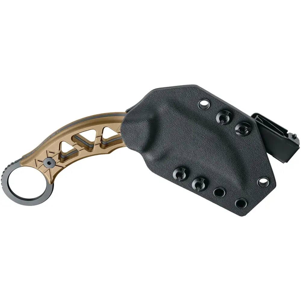 Ніж Fox Tribal K Black Blade Titanium Bronze - фото 2