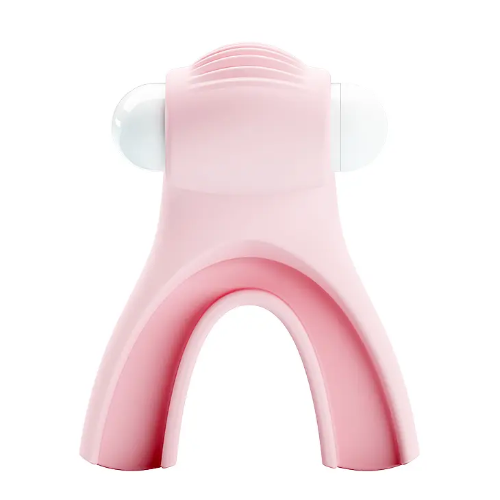 Вібратор Lybaile Pretty Love Ela Mouth Stimulator Light Pink для оральних пестощів, 7.5х5.3 см рожевий - фото 10