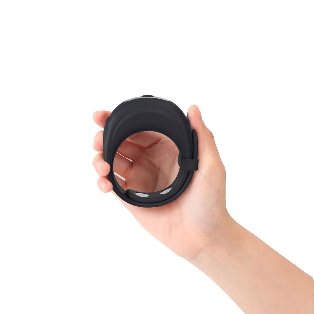Ерекційне віброкільце Dorcel Fit Vibe Ring, регульований діаметр 4-5,7 см, 10 режимів - фото 6