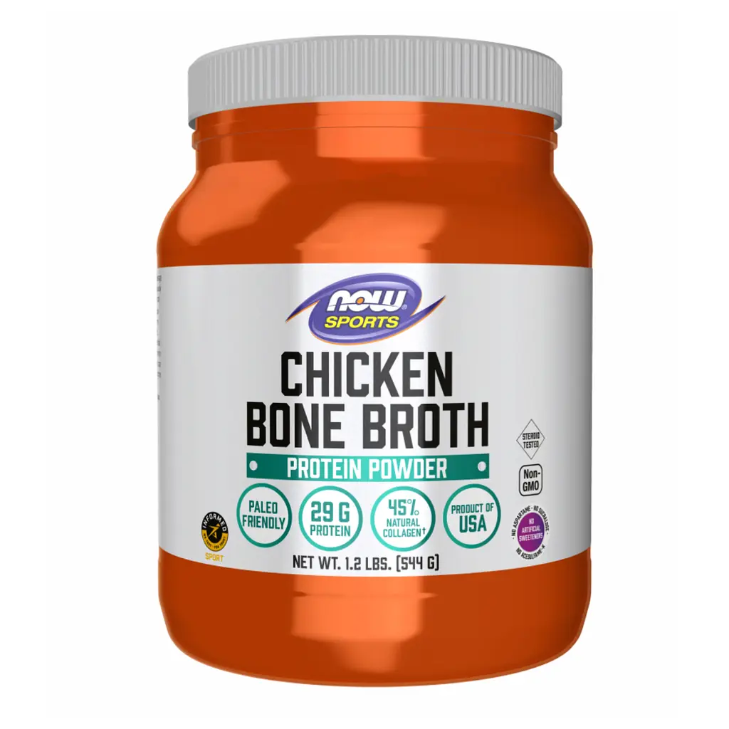 Протеїновий порошок з курячих кісток, Chicken Bone Broth — 544 г