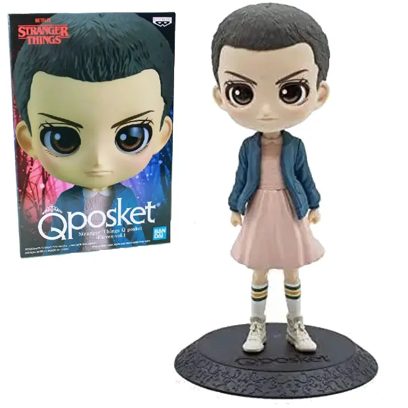 Фігурка Q Posket Одинадцять Eleven Дуже Дивні Справи Stranger Thing 15см SWT Q Posket ST E - фото 3