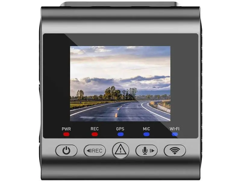 Автомобільний відеореєстратор SJCAM Dashcam M60S + камера заднього виду, WIFI, 4K, HDR (6972476163401) - фото 5
