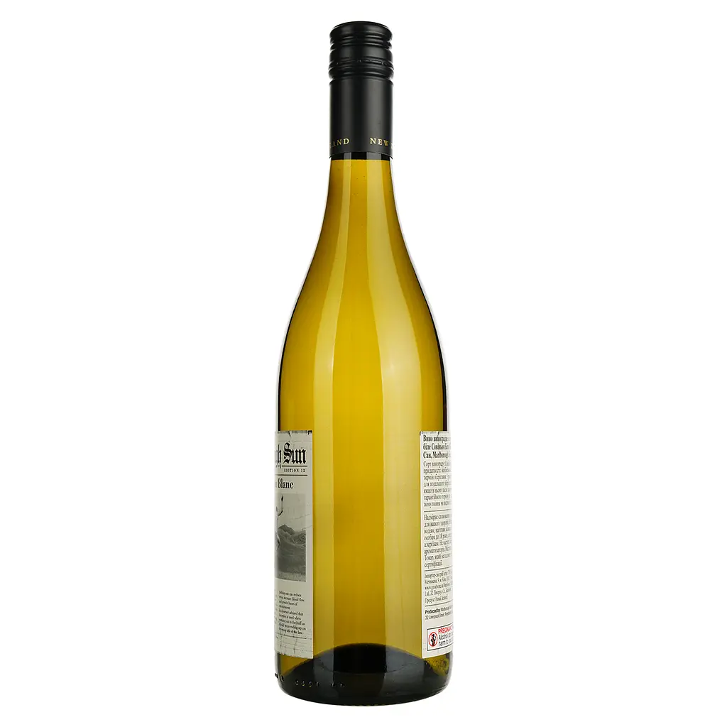 Вино Marlborough Sun Sauvignon Blanc, белое, сухое, 0,75 л - фото 2