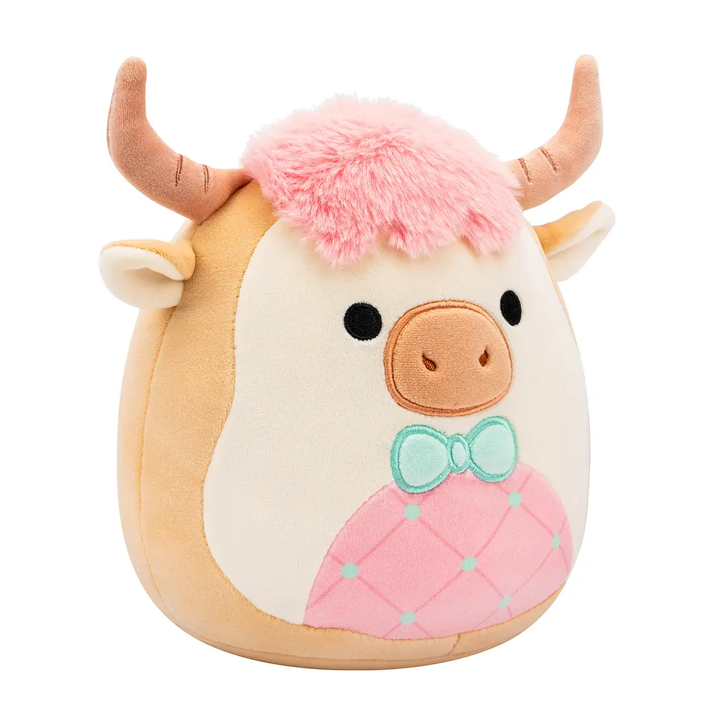 Мягкая игрушка Squishmallows Коровка Самсон 19 см (SQER01229) - фото 2