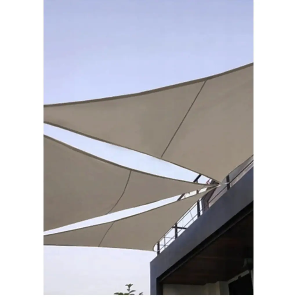 Тент-парус Jumi Garden солнцезащитный 3,6 х 3,6 х 3,6 м песочный - фото 3