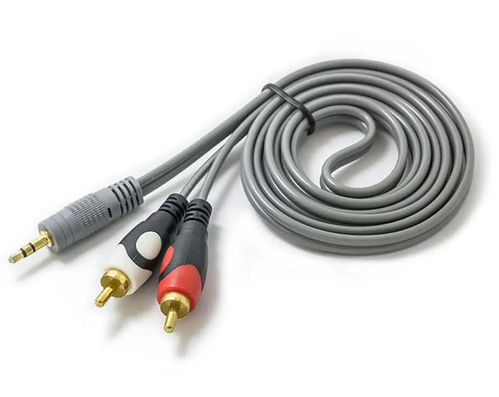 Кабель AUX Audio TRS - RCAx2 M/M 10.0м Premium - фото 2