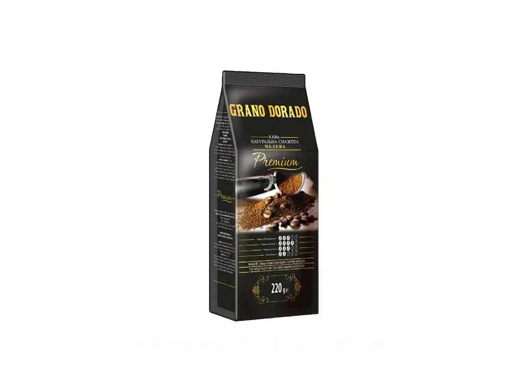 Кава мелена Grano dorado 220г Premium Grano Dorado,