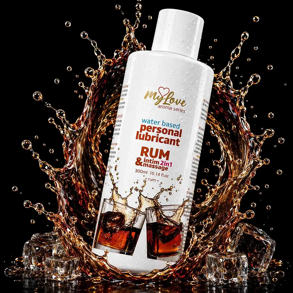 Лубрикант Boys Of Toys MyLove Aroma Series IntimMassage Rum 2в1 та масажний гель, 300 мл - фото 2