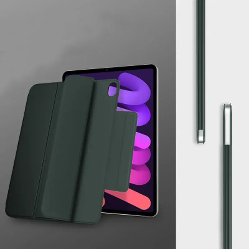 Чохол до планшета BeCover Magnetic Buckle Apple iPad mini 6 2021 Dark Green (706826) - фото 3