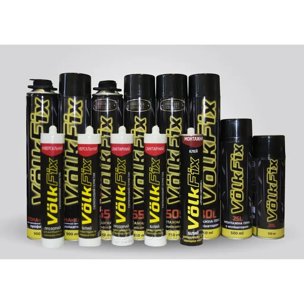 Пена монтажная VolkFix mega 70 л 10.8 л (12 шт. x 900 мл) - фото 2