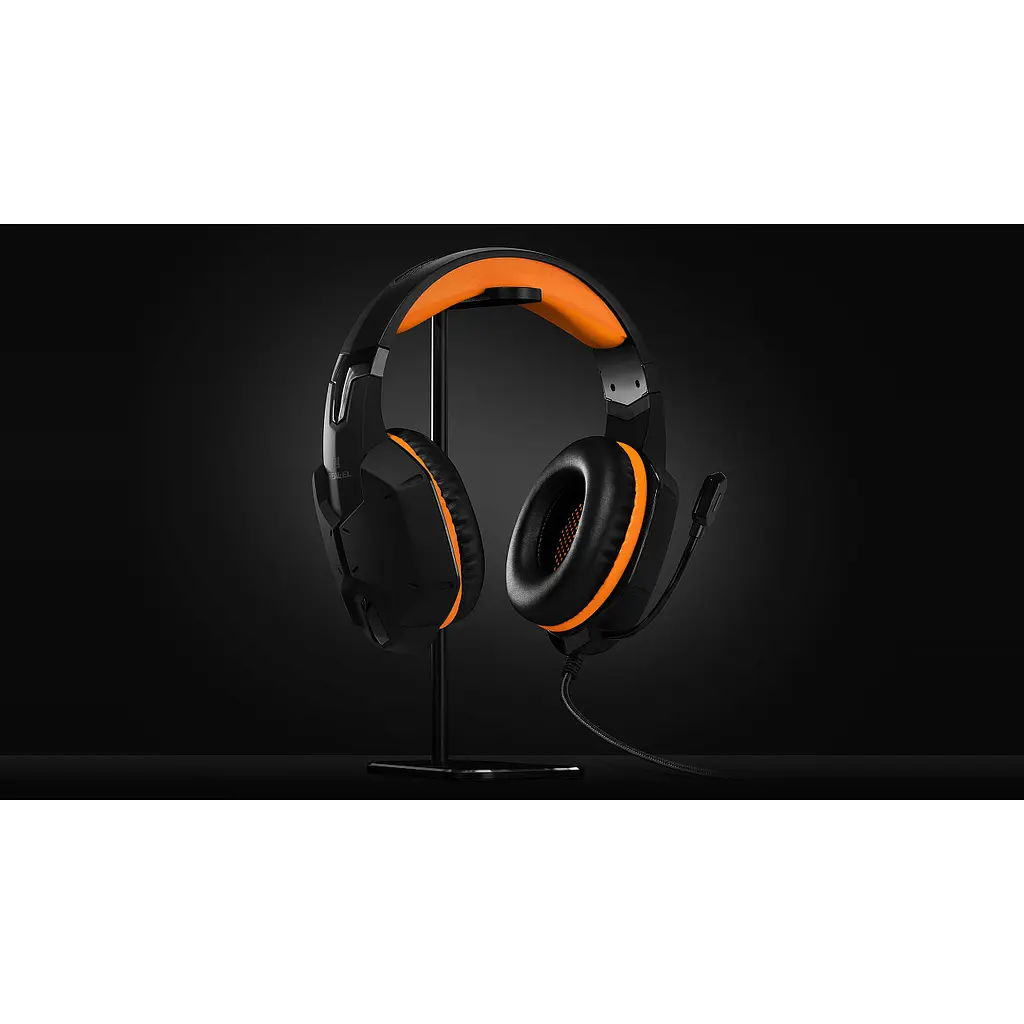 Ігрові навушники REAL-EL GDX-7700 Surround 7.1 Black/Orange (EL124100016) [112563] - фото 14
