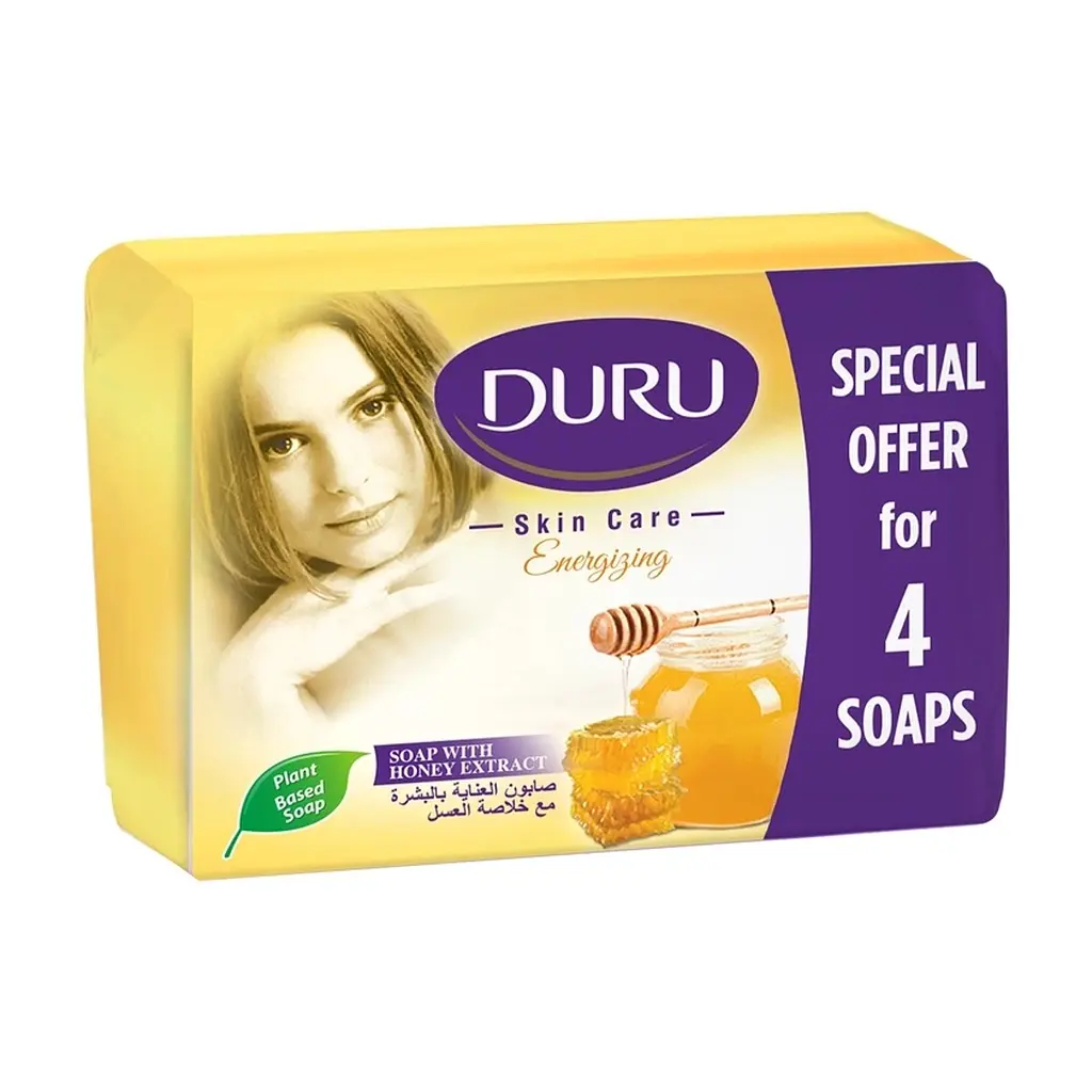 Тверде мило Duru Skin Care з екстрактом меду 4 х 65 г (8690506529048)