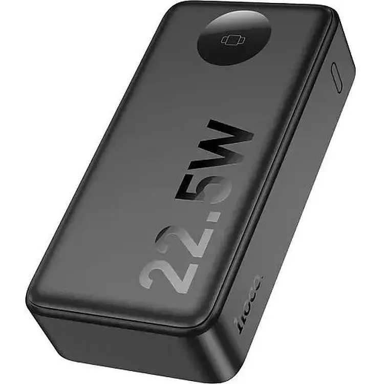 Портативна батарея Hoco Q27B Jewel 22.5W+PD20W 10000 mAh Black - фото 2