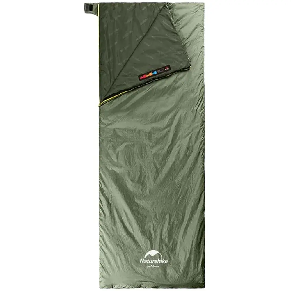 Спальний мішок Naturehike Summer LW180 NH21MSD09 15° R XL green
