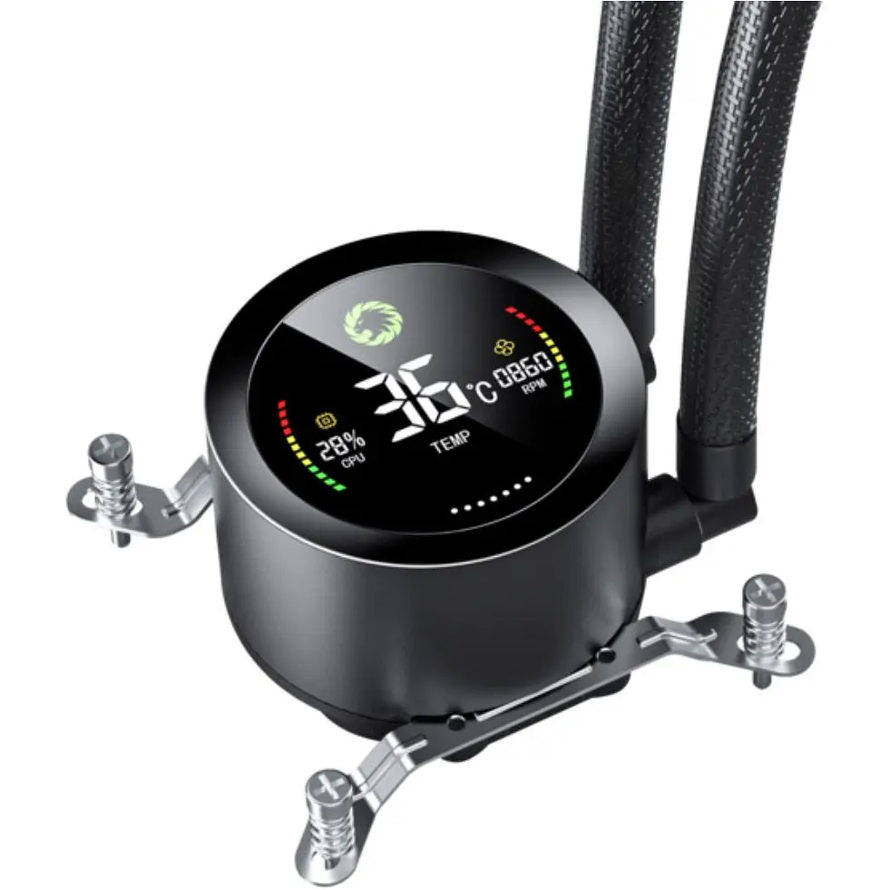 Система водяного охолодження GameMax IceBurg 360 Digital Black [166116] - фото 6