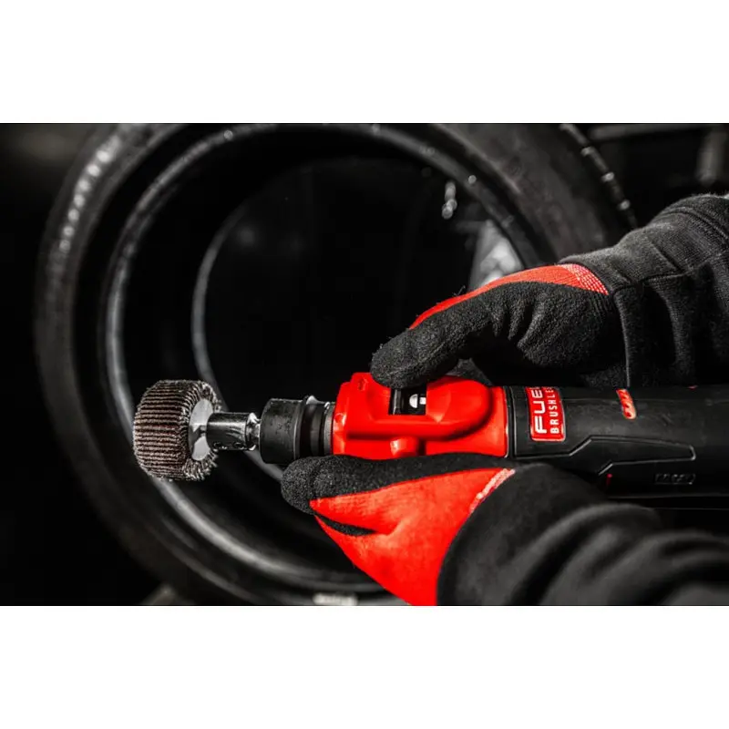 Шліфмашина пряма акумуляторна MILWAUKEE, M12 FTB-0, 7/16" HEX (каркас, картонне пакування) - фото 9