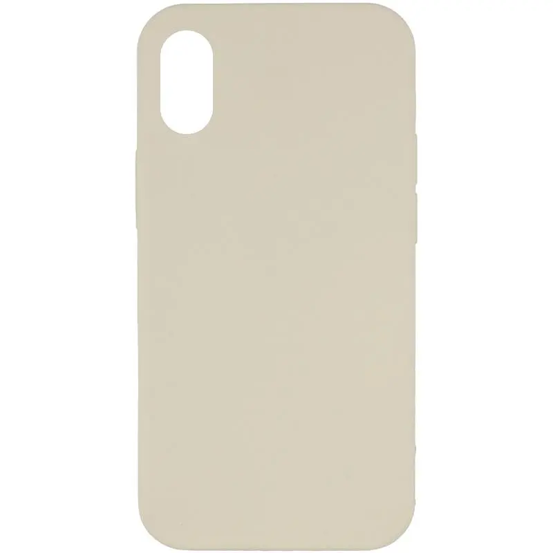 Чохол Silk Full Protective (AA) NO LOGO для Apple iPhone X / XS (5.8") Бежевий / Antique White