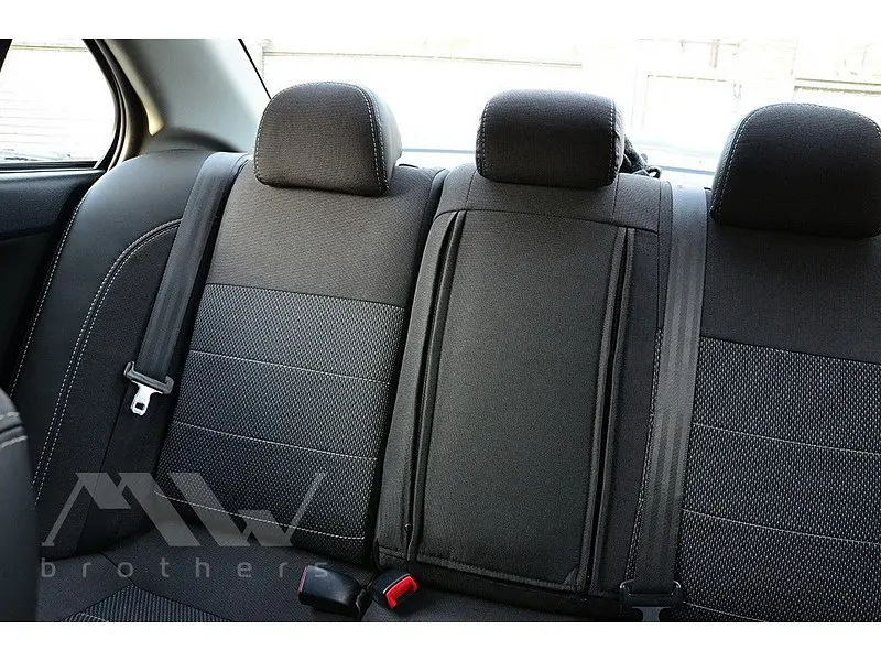Авточохли модельні MW Brothers для Mitsubishi Lancer X c 2007 - фото 6