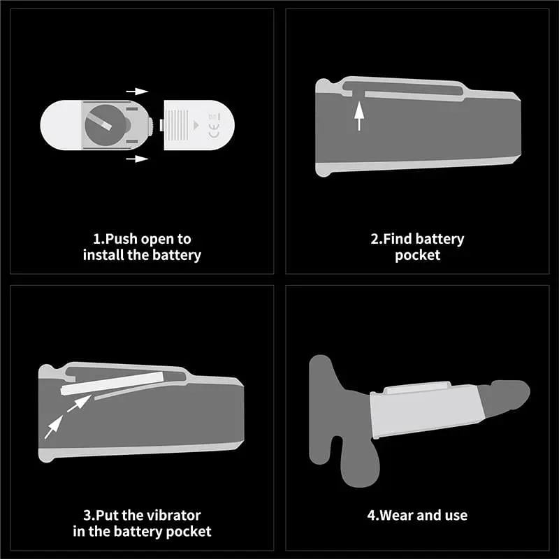 Вібронасадка на член Lovetoy Vibrating Spiral Knights Ring III, 10 см (білий) - фото 7