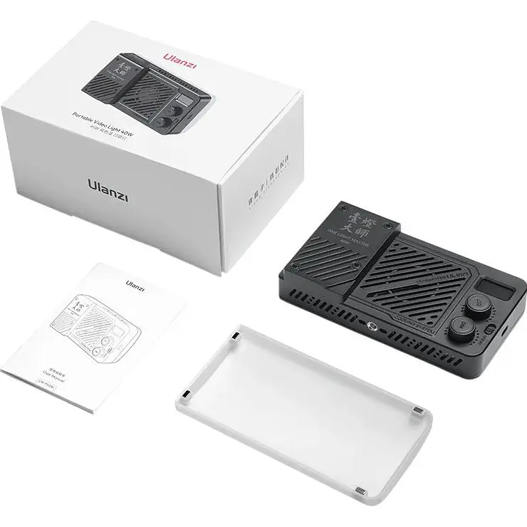 Накамерне світло Ulanzi LM-P40RGB з розсіювачем RGB CRI 96+ 2700-6500К [150321] - фото 8