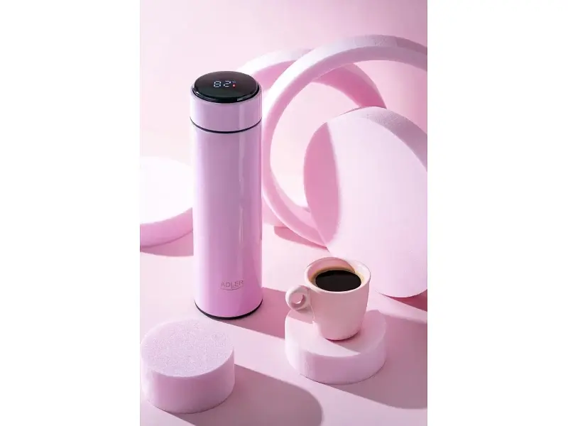 Термос Adler Pink AD 4506 - фото 10