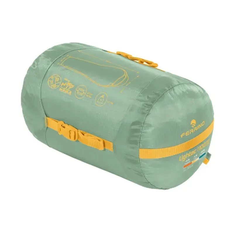 Спальний мішок Ferrino Lightec SM 1100 Lady -3°C Green (86649QVV) (931768) - фото 2