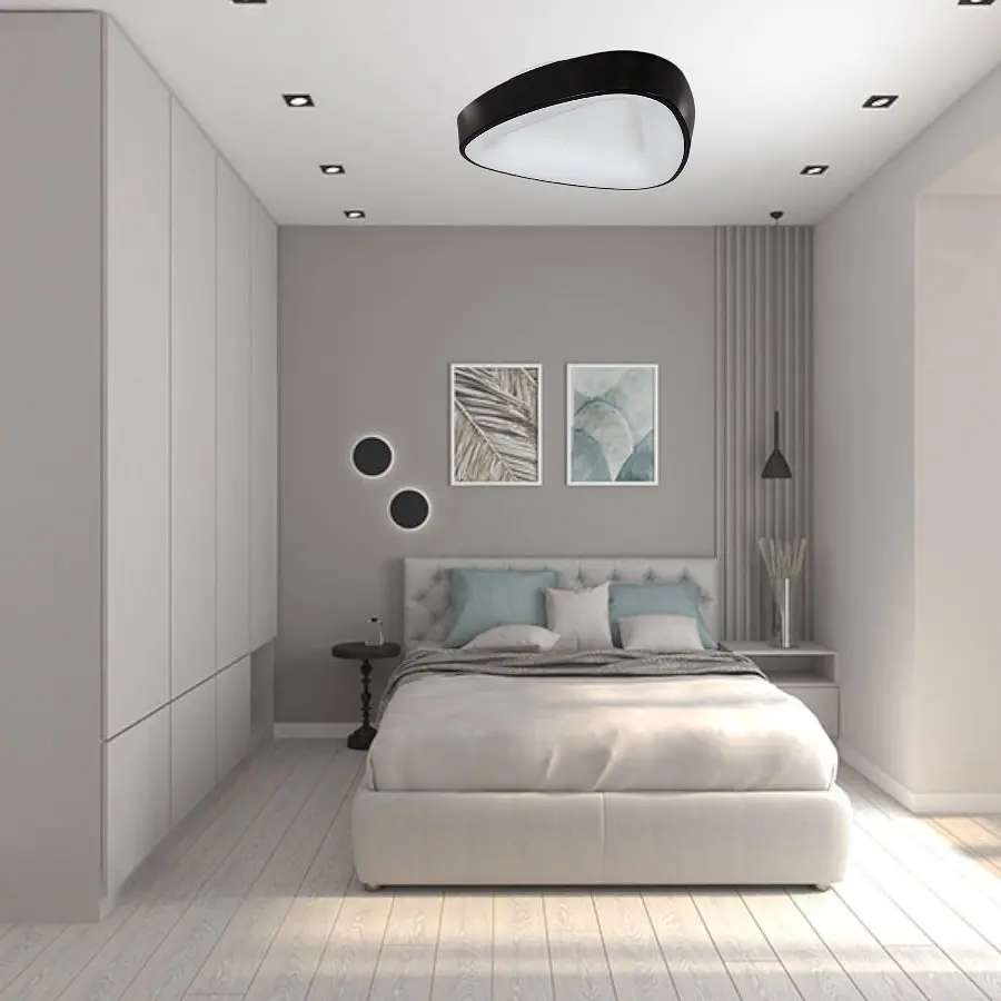 LED люстра стельова світлодіодна Levistella 752L64 BK - фото 2
