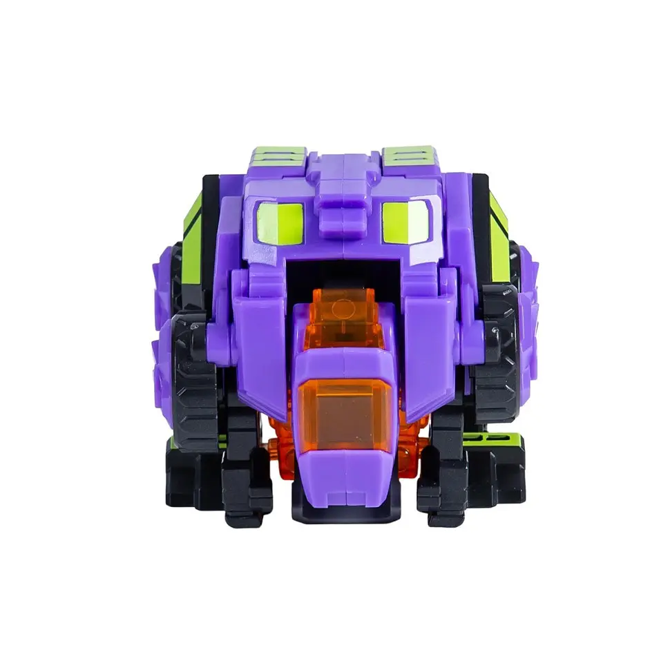 Динозавр-трансформер Dinoster Раптор-Бот EU580840-2 бокс для зберігання, фіолетовий - фото 4
