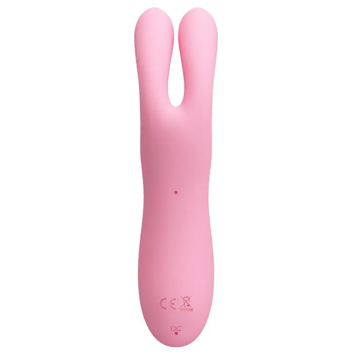 Вакуумный стимулятор клитора с вибрацией Pretty Love Ralap (светло-розовый) - фото 11