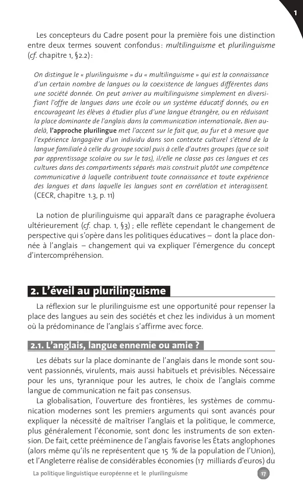 Collection F. L'intercomprehension : une autre approche pour l'enseignant des langues - Марі-Крістін Джамет - фото 10