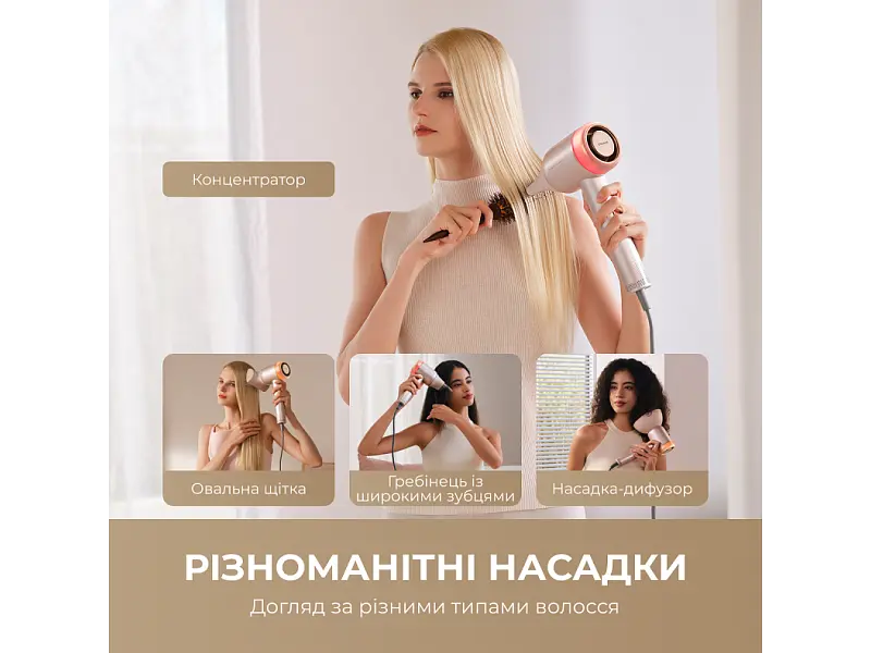 Фен Dreame Gusto Titanium AHG40A-TI - фото 9
